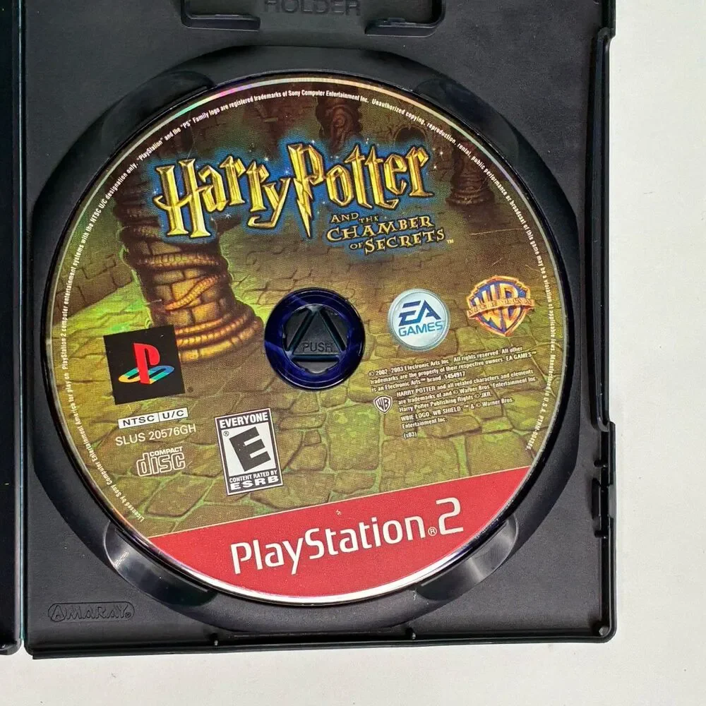 Harry Potter And the Chambers of Secrets PS2 PlayStation 2 Tested No Manual